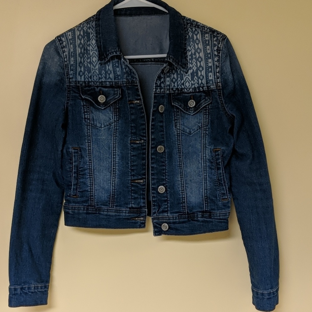 Wax jean jacket